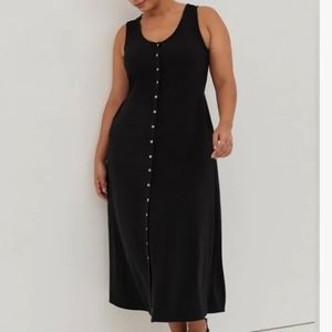 Torrid - Button Front Maxi Dress (Green)